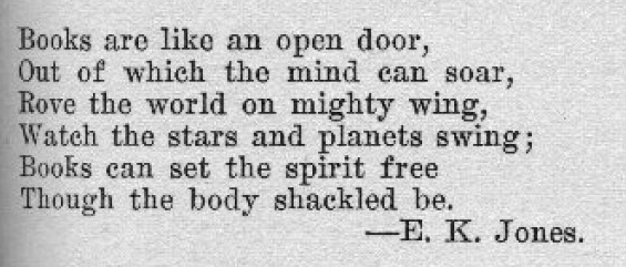 EK Jones poem