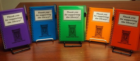 Library journals display in various colors
