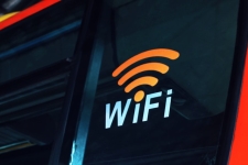 Wifi symbol in orange