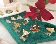 Herzog display of broaches 